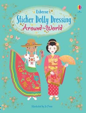 Bone |  Sticker Dolly Dressing Around the World | Buch |  Sack Fachmedien