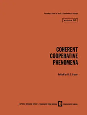 Basov |  Coherent Cooperative Phenomena | eBook | Sack Fachmedien