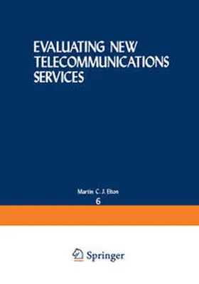 Elton / Lucas / Conrath | Evaluating New Telecommunications Services | E-Book | sack.de