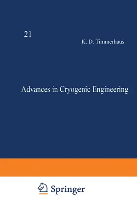 Timmerhaus |  Advances in Cryogenic Engineering | Buch |  Sack Fachmedien