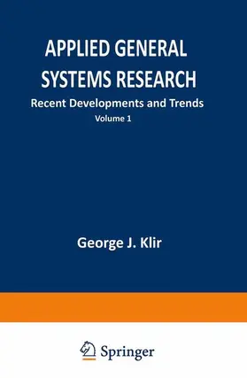 Klir | Applied General Systems Research | Buch | 978-1-4757-0557-7 | sack.de