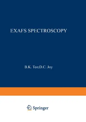 Teo / Joy |  EXAFS Spectroscopy | Buch |  Sack Fachmedien
