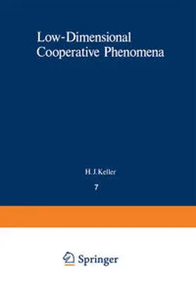 Keller | Low-Dimensional Cooperative Phenomena | E-Book | sack.de