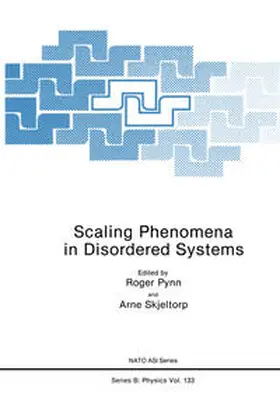 Pynn / Skjeltorp |  Scaling Phenomena in Disordered Systems | eBook | Sack Fachmedien