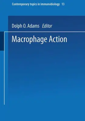 Adams |  Macrophage Activation | Buch |  Sack Fachmedien