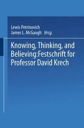 Petrinovich |  Knowing, Thinking, and Believing | eBook | Sack Fachmedien