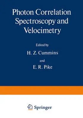 Cummins |  Photon Correlation Spectroscopy and Velocimetry | Buch |  Sack Fachmedien