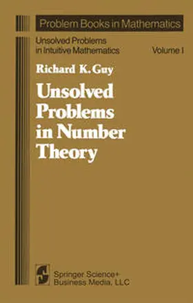 Guy |  Unsolved Problems in Number Theory | eBook | Sack Fachmedien