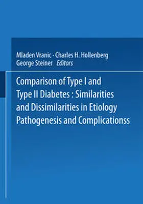Vranic |  Comparison of Type I and Type II Diabetes | eBook | Sack Fachmedien