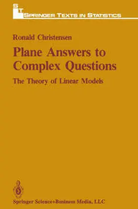 Christensen |  Plane Answers to Complex Questions | eBook | Sack Fachmedien