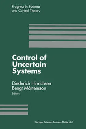 Hinrichsen / Mertenson |  Control of Uncertain Systems | eBook | Sack Fachmedien