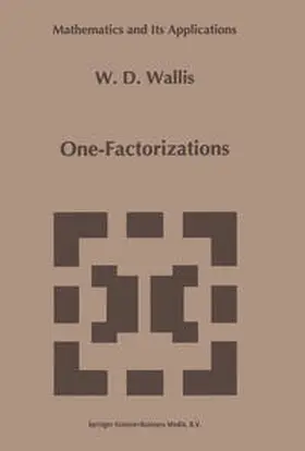 Wallis |  One-Factorizations | eBook | Sack Fachmedien