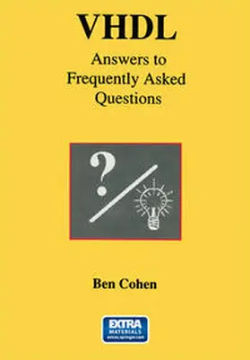Cohen |  VHDL Answers to Frequently Asked Questions | eBook | Sack Fachmedien