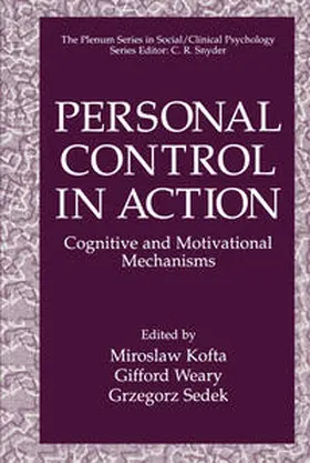 Kofta / Weary / Sedek |  Personal Control in Action | eBook | Sack Fachmedien
