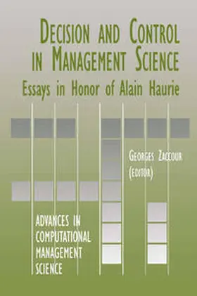 Zaccour | Decision & Control in Management Science | E-Book | sack.de