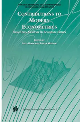 Klein / Mittnik |  Contributions to Modern Econometrics | eBook | Sack Fachmedien