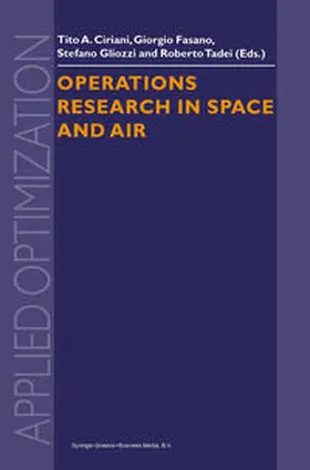 Ciriani / Fasano / Gliozzi |  Operations Research in Space and Air | eBook | Sack Fachmedien