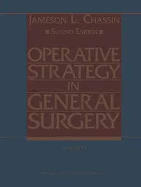 Chassin |  Operative Strategy in General Surgery | eBook | Sack Fachmedien