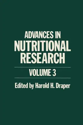 Draper |  Advances in Nutritional Research | Buch |  Sack Fachmedien