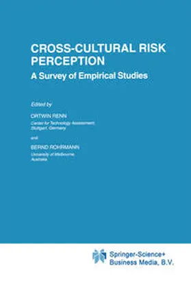 Renn / Rohrmann | Cross-Cultural Risk Perception | E-Book | www2.sack.de