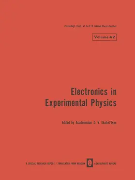 Skobel tsyn |  Electronics in Experimental Physics | Buch |  Sack Fachmedien