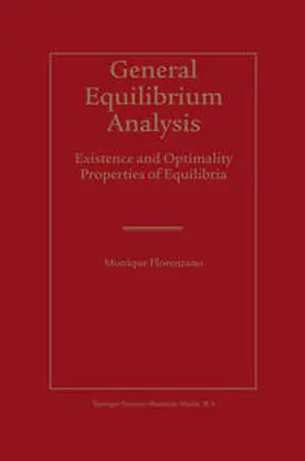 Florenzano | General Equilibrium Analysis | E-Book | sack.de