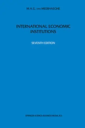 van Meerhaeghe | International Economic Institutions | E-Book | sack.de