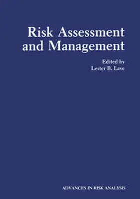 Lave |  Risk Assessment and Management | eBook | Sack Fachmedien