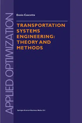 Cascetta |  Transportation Systems Engineering | eBook | Sack Fachmedien
