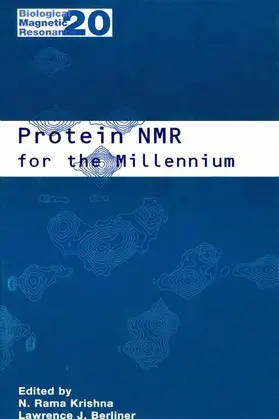 Krishna / Berliner | Protein NMR for the Millennium | Buch | 978-1-4757-8735-1 | www2.sack.de