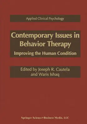 Cautela / Ishaq |  Contemporary Issues in Behavior Therapy | eBook | Sack Fachmedien