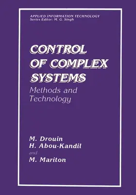 Abou-Kandil / Mariton / Drouin |  Control of Complex Systems | Buch |  Sack Fachmedien