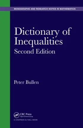 Bullen |  Dictionary of Inequalities | Buch |  Sack Fachmedien