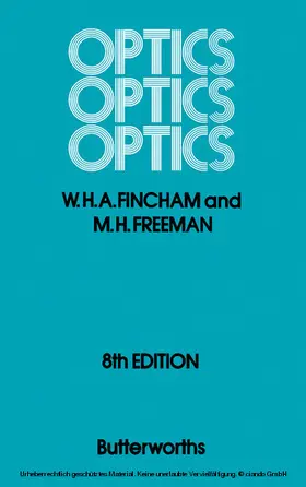 Fincham / Freeman |  Optics | eBook | Sack Fachmedien