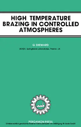 Sheward / Hopkins / Barratt |  High-Temperature Brazing in Controlled Atmospheres | eBook | Sack Fachmedien