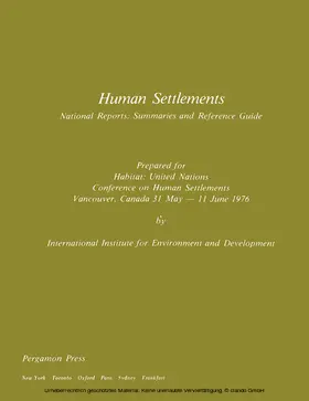 Stuart |  Human Settlements | eBook | Sack Fachmedien