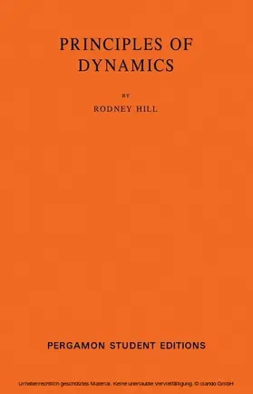 Hill |  Principles of Dynamics | eBook | Sack Fachmedien