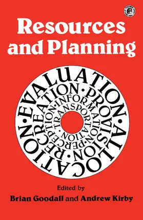 Goodall / Kirby / Fisher |  Resources and Planning | eBook | Sack Fachmedien