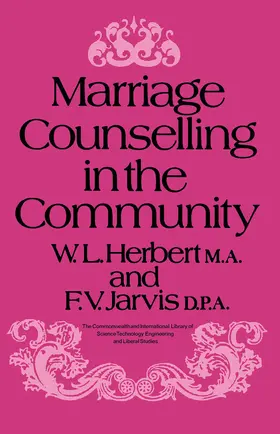 Herbert / Jarvis / Kahn |  Marriage Counselling in the Community | eBook | Sack Fachmedien