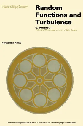 Panchev / Ter Haar |  Random Functions and Turbulence | eBook | Sack Fachmedien