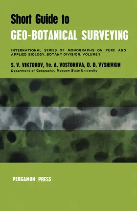 Viktorov / Vostokova / Vyshivkin |  Short Guide to Geo-Botanical Surveying | eBook | Sack Fachmedien