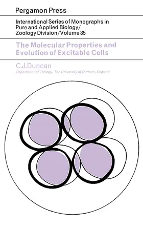 Duncan / Kerkut |  The Molecular Properties and Evolution of Excitable Cells | eBook | Sack Fachmedien
