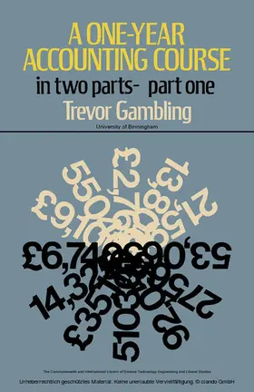 Gambling / Brown / Chandler |  A One-Year Accounting Course | eBook | Sack Fachmedien