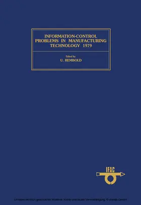 Rembold |  Information Control Problems in Manufacturing Technology 1979 | eBook | Sack Fachmedien