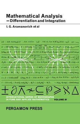 Aramanovich / Guter / Lyusternik |  Mathematical Analysis | eBook | Sack Fachmedien