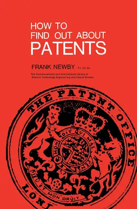 Newby / Chandler |  How to Find Out About Patents | eBook | Sack Fachmedien