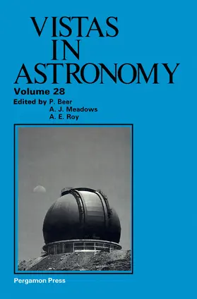 Beer / Meadows / Roy |  Vistas in Astronomy | eBook | Sack Fachmedien