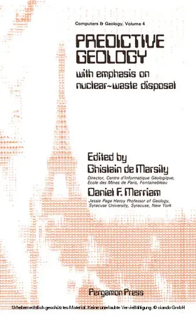 de Marsily / Merriam |  Predictive Geology | eBook | Sack Fachmedien