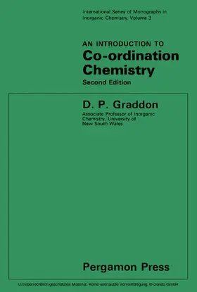 Graddon / Taube / Maddock |  An Introduction to Co-Ordination Chemistry | eBook | Sack Fachmedien