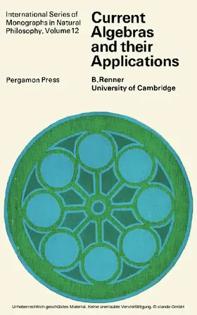 Renner / Ter Haar |  Current Algebras and Their Applications | eBook | Sack Fachmedien